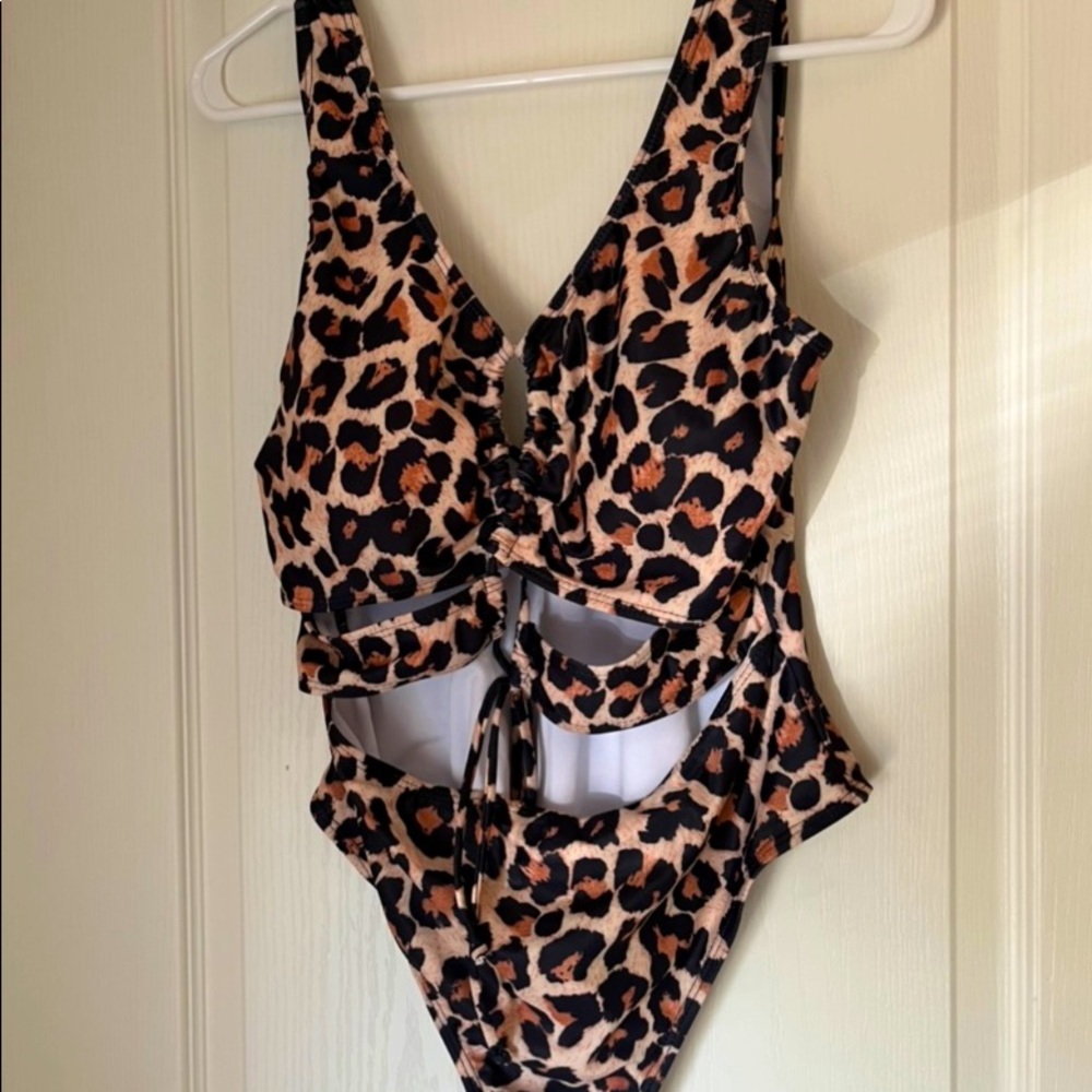 Cheetah Print Swimsuit